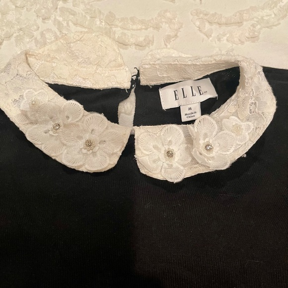 Black collared sweater - SOLD - Picture 2 of 5